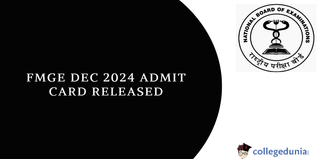 FMGE Dec 2024 Admit Card Released, Direct Link Available, Check Exam Guidelines Here